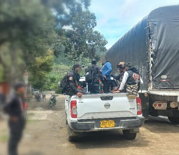 En Tierradentro grupos al Margen de la Ley se toman las vías principales afectando la libre movilidad.